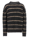 Gray Fabric Cardigan