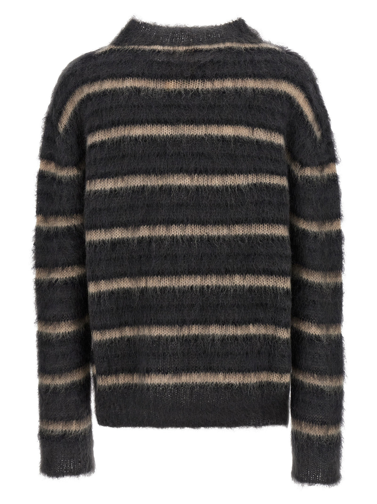 Gray Fabric Cardigan