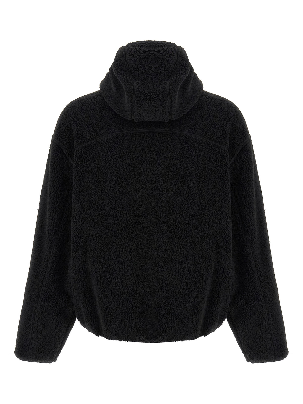 Black Polyester Sweatshirt