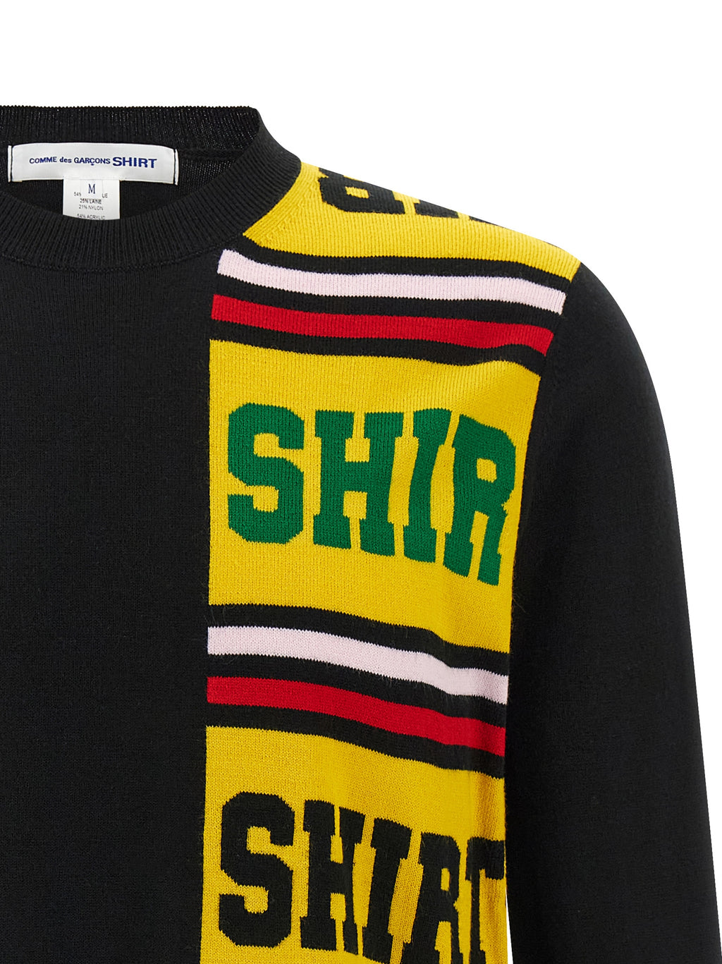 Comme des Garçons Black Acetate Cardigan