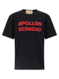 Valentino Garavani Black Cotton T-Shirt