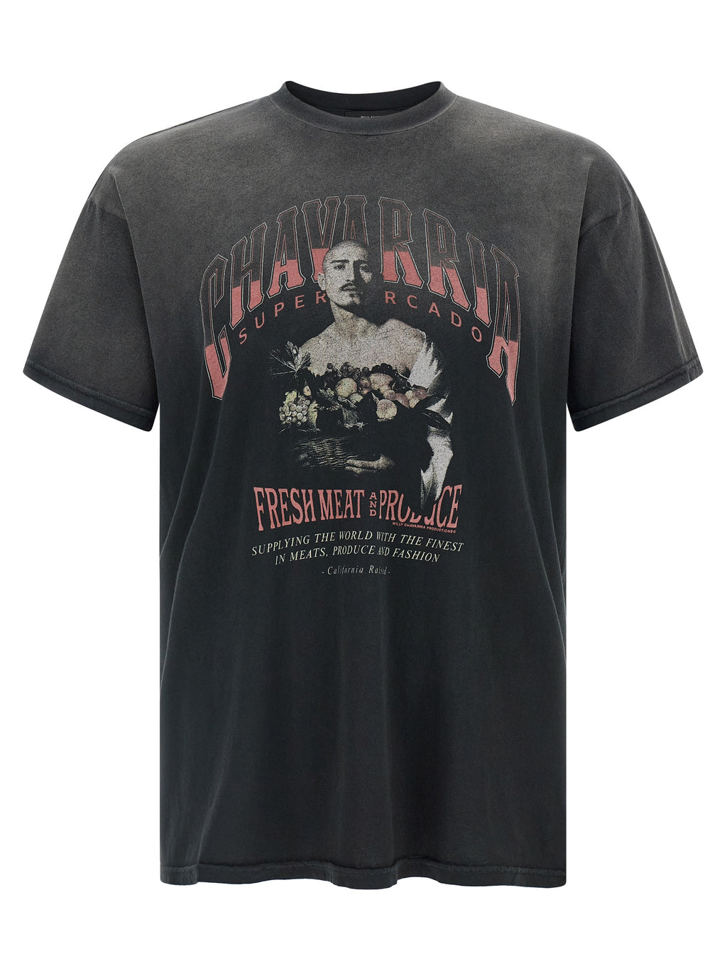 Black Cotton T-Shirt