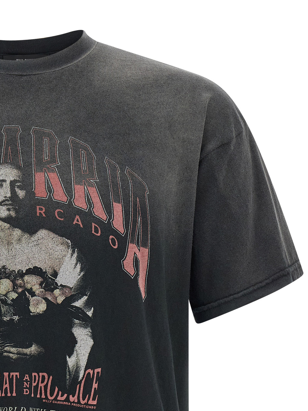Black Cotton T-Shirt