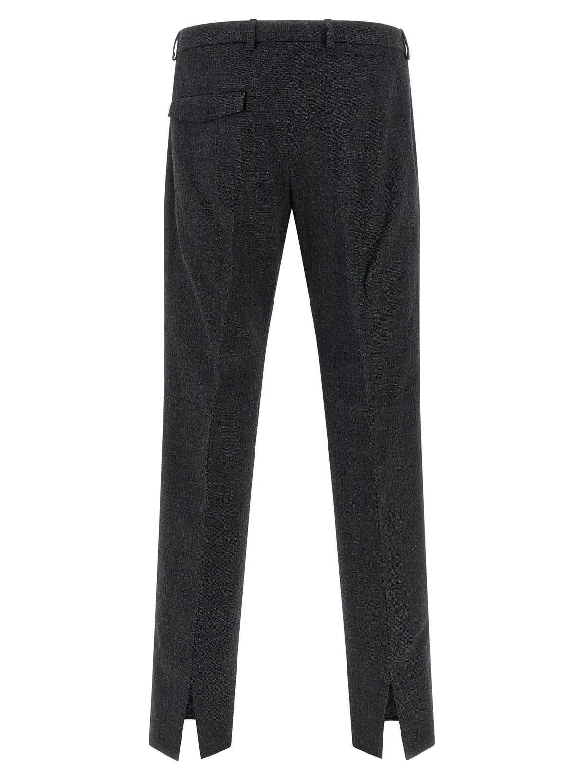 Gray Wool Dress Pants