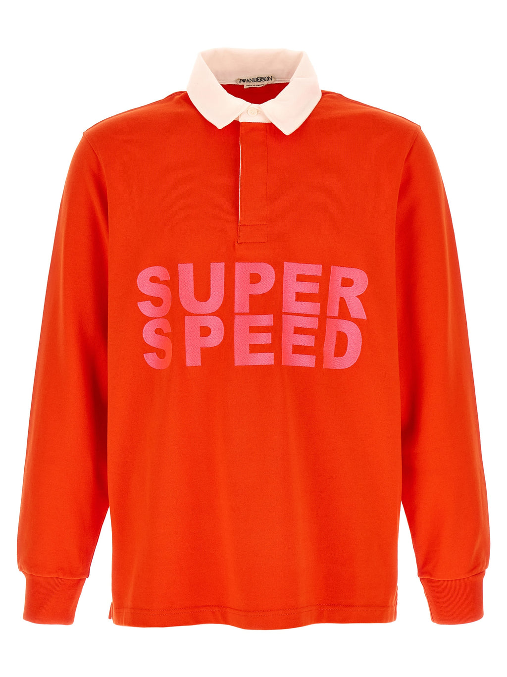 JW Anderson Red Cotton Polo Shirt
