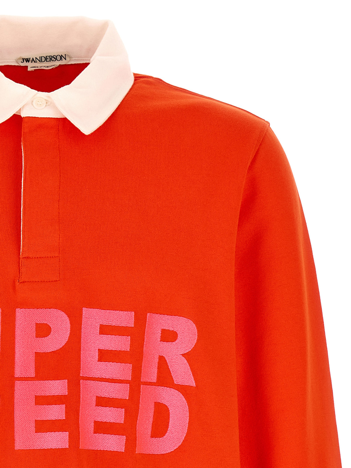 JW Anderson Red Cotton Polo Shirt