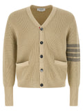 Beige Cotton Cardigan