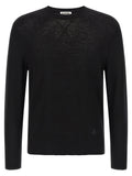 Jil Sander Black Virgin Wool Cardigan