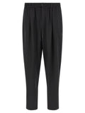 Y-3 Black Polyester Casual Trousers