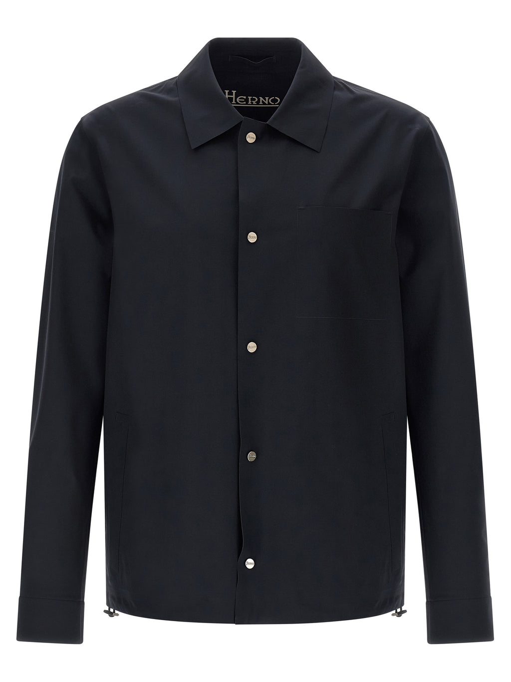 Herno Blue Polyamide Shell Jacket