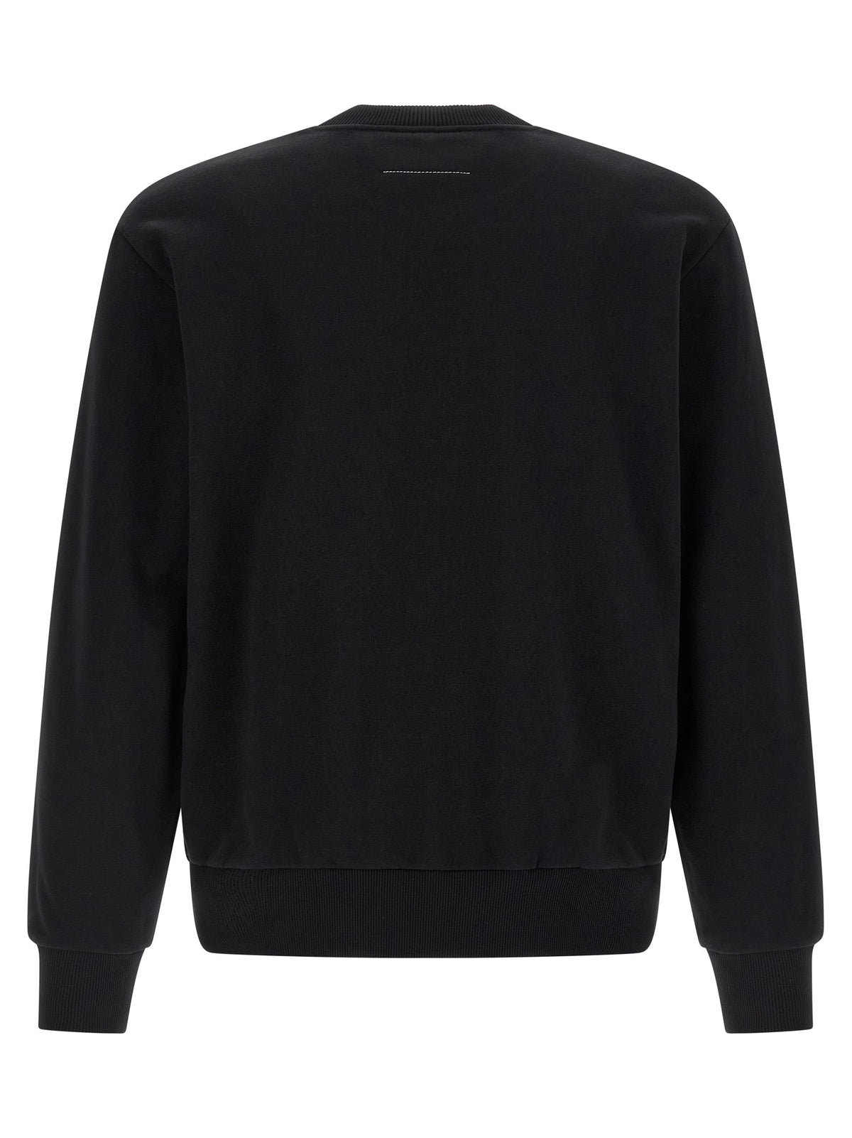Black Cotton Sweatshirt