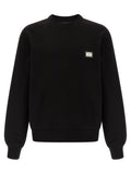 Black Cotton Sweatshirt
