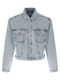 Entire Studios Blue Cotton Denim Jacket