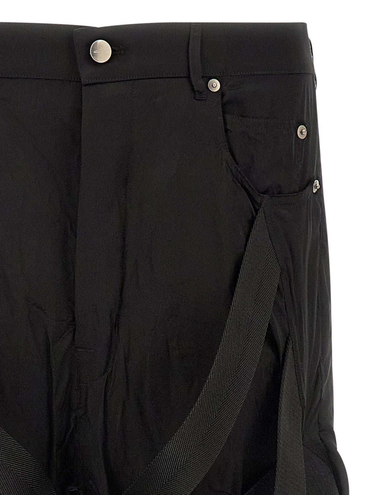 Rick Owens Black Copper Flared Trousers