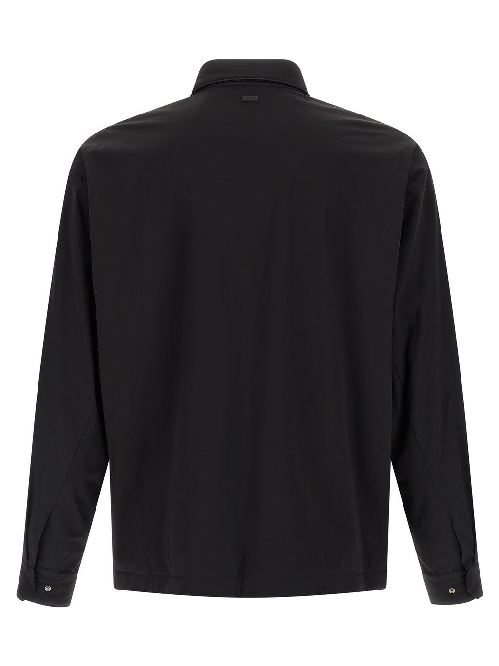 Herno Black Polyamide Shell Jacket