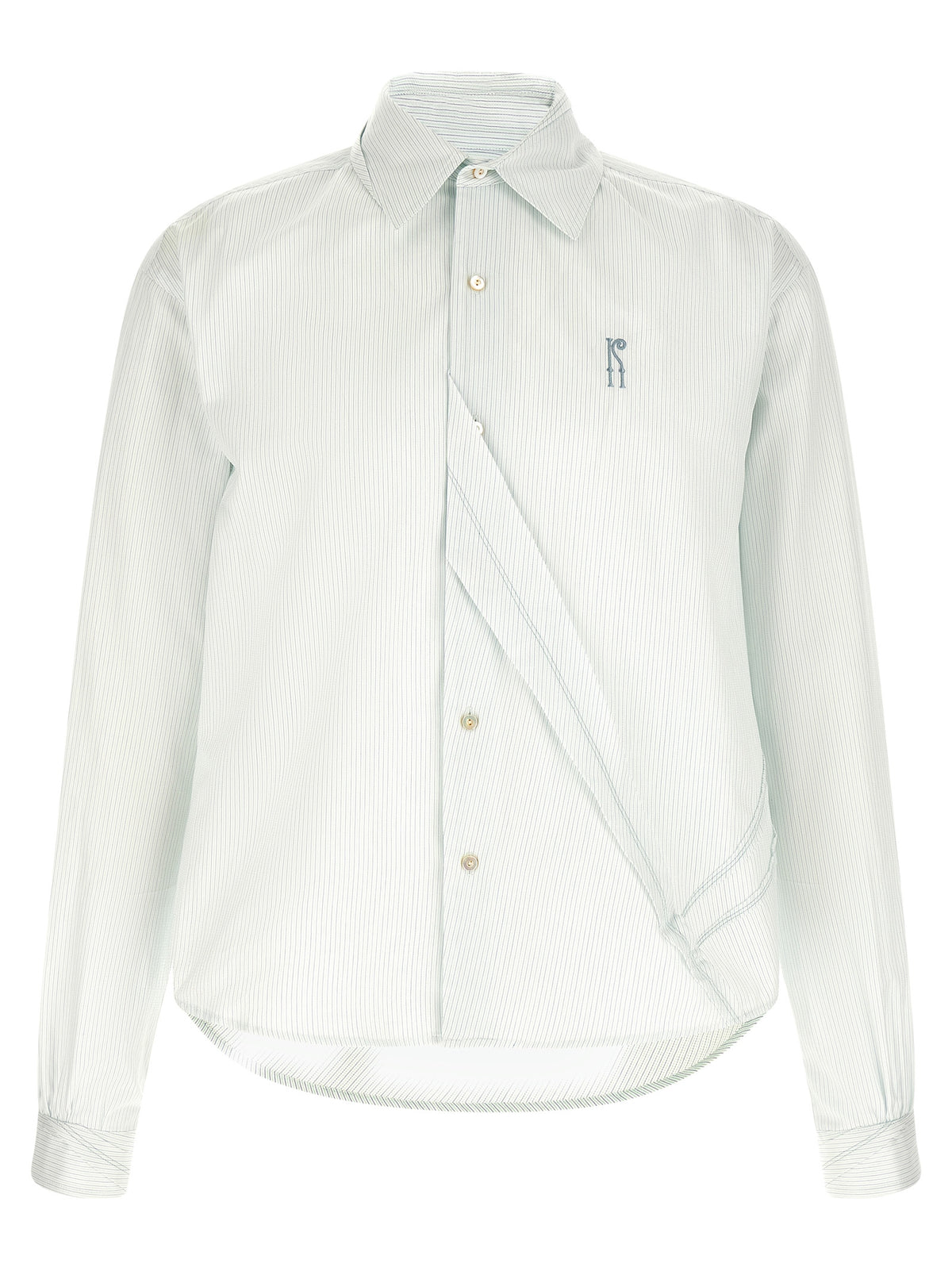 Kiko Kostadinov Bicolor Cotton Shirt
