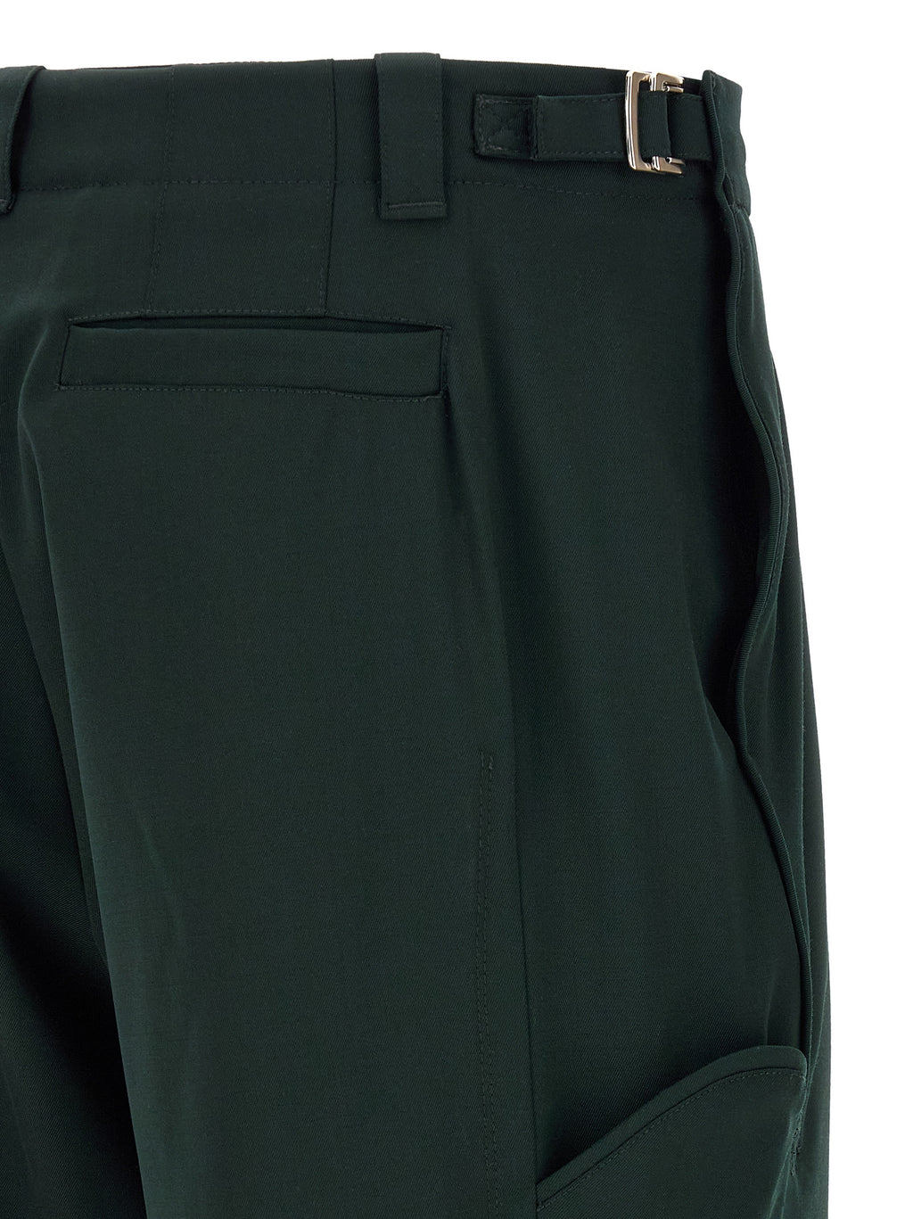 Kiko Kostadinov Bicolor Virgin Wool Casual Trousers