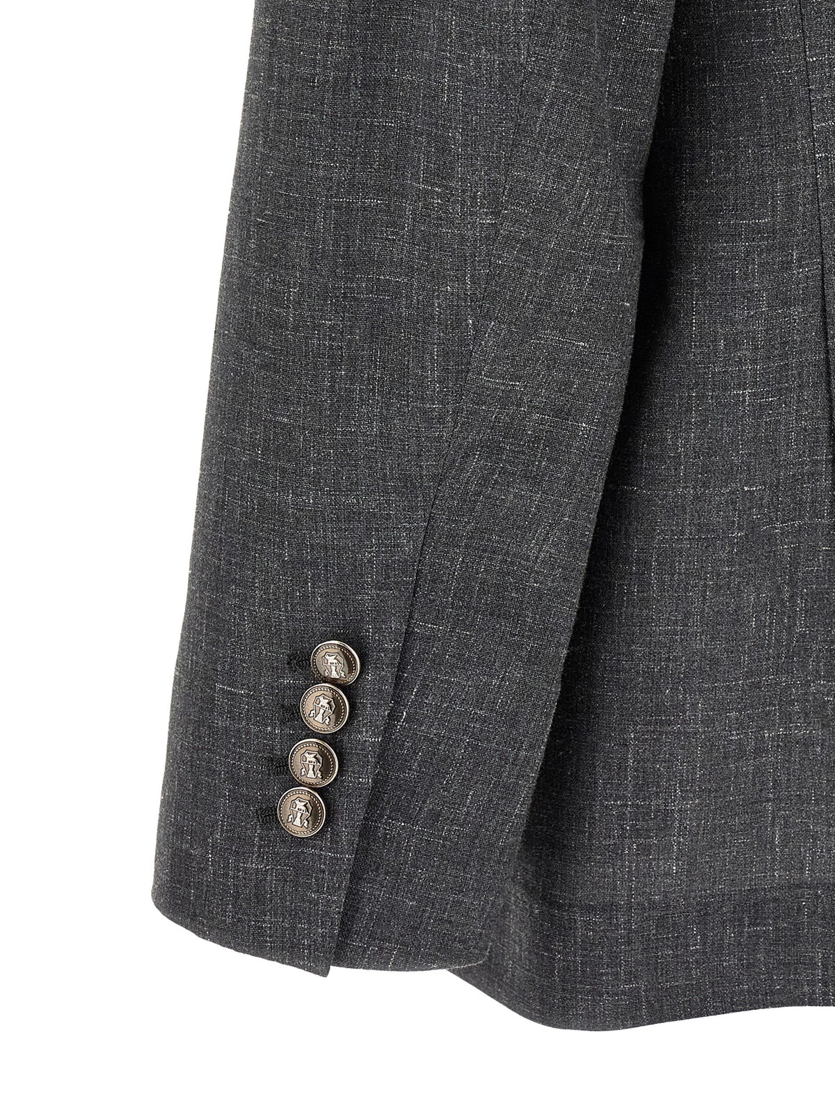 Gray Wool Blazer