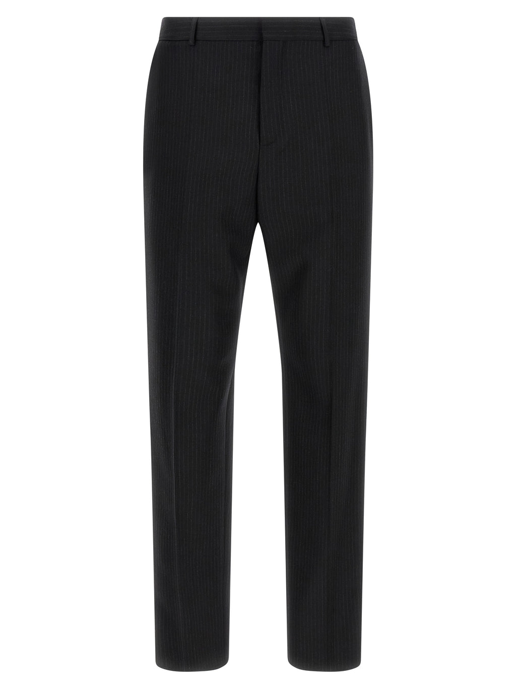 Saint Laurent Black Wool Dress Trousers