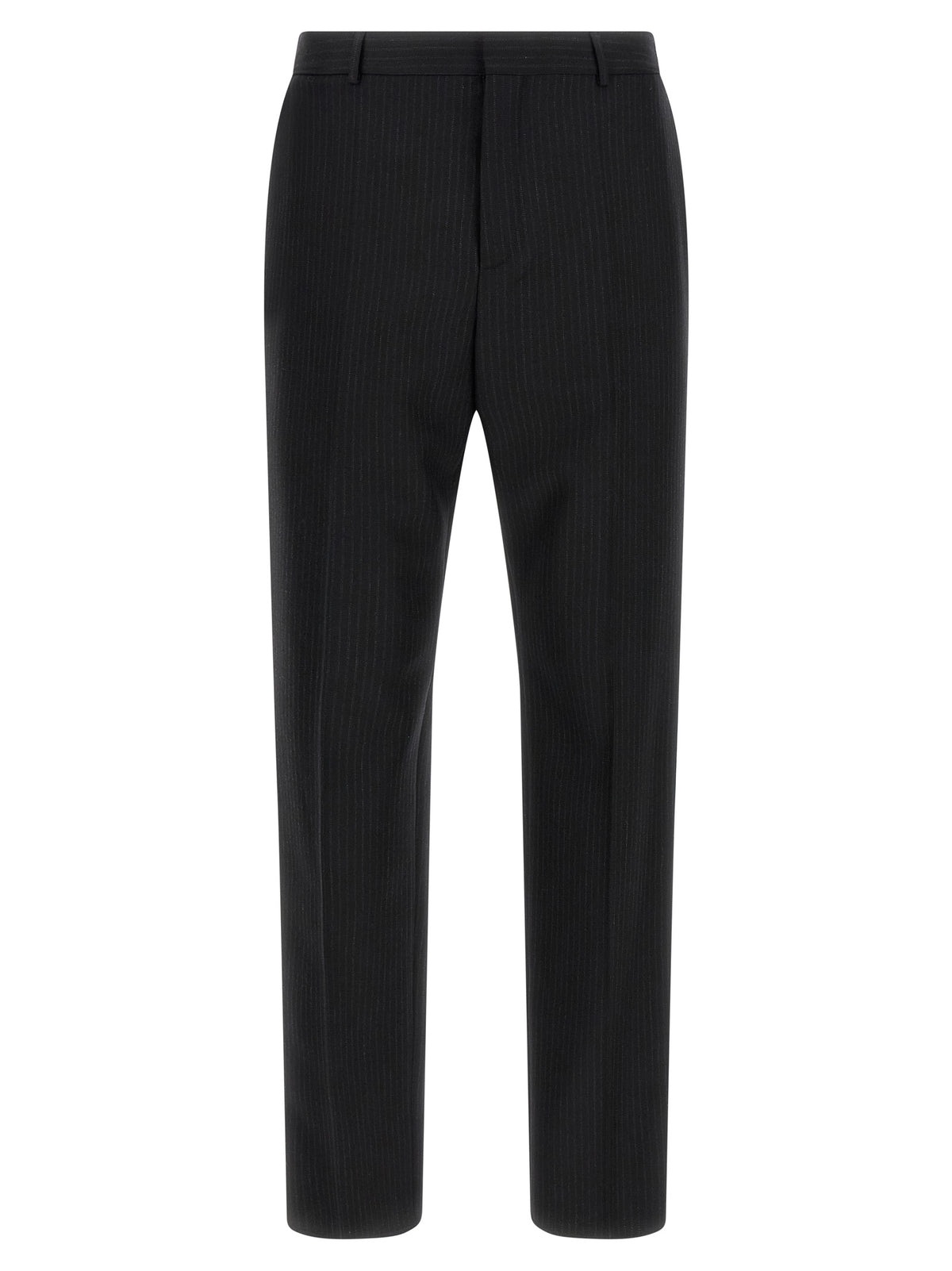 Saint Laurent Black Wool Dress Trousers