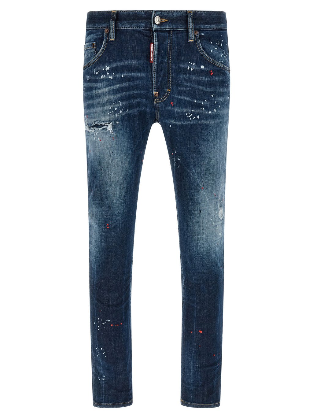 Blue Cotton Jeans Denim