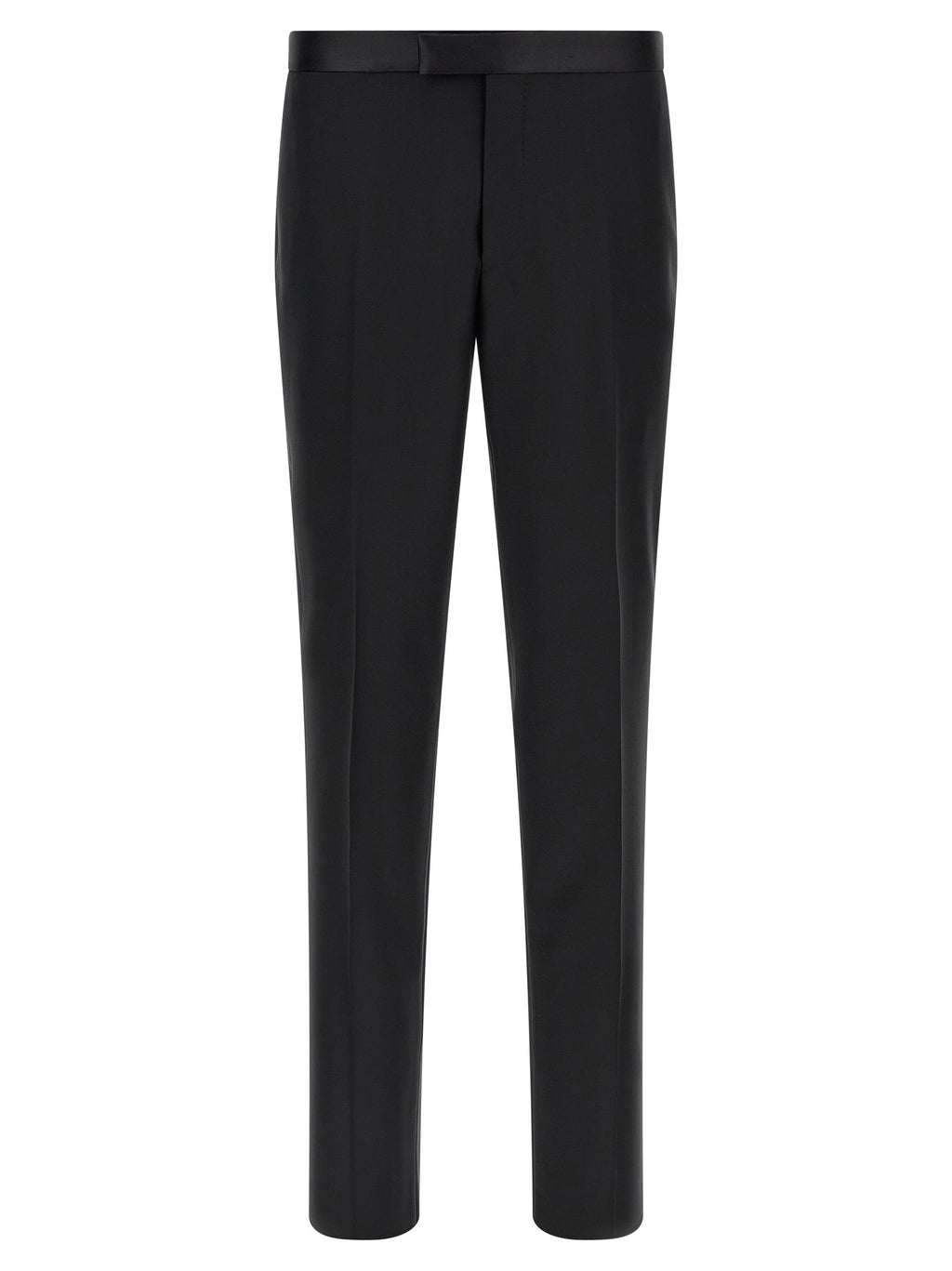 Tagliatore Black Virgin Wool Two-Piece Suit
