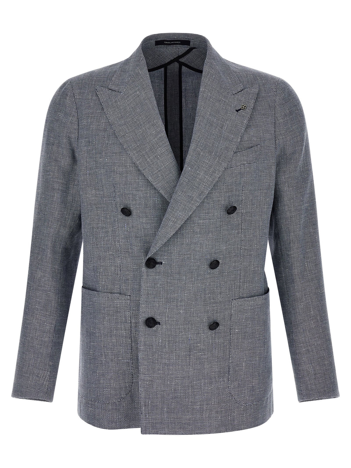 Blue Linen Blazer