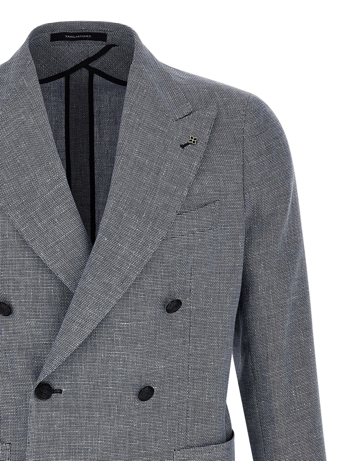 Blue Linen Blazer