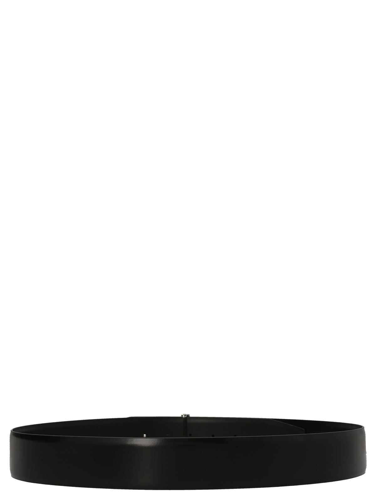 Black Calfskin Regular Belt