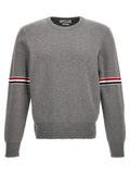 Thom Browne Grey Cotton Cardigan