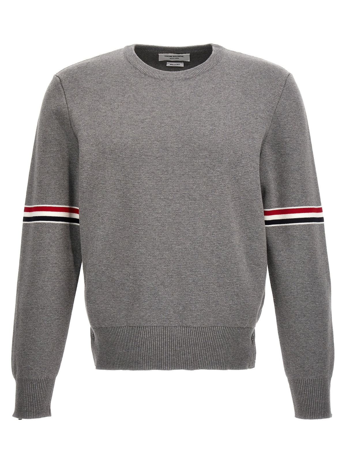 Thom Browne Grey Cotton Cardigan