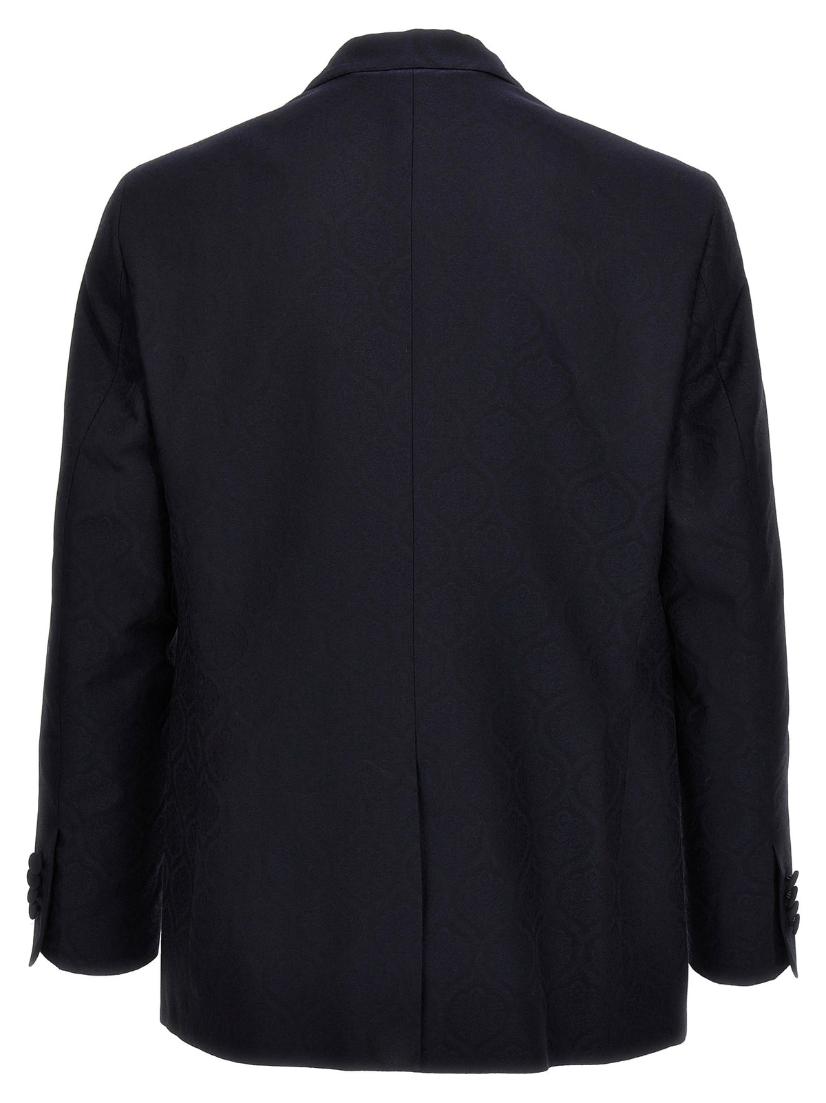Blue Cotton Blazer