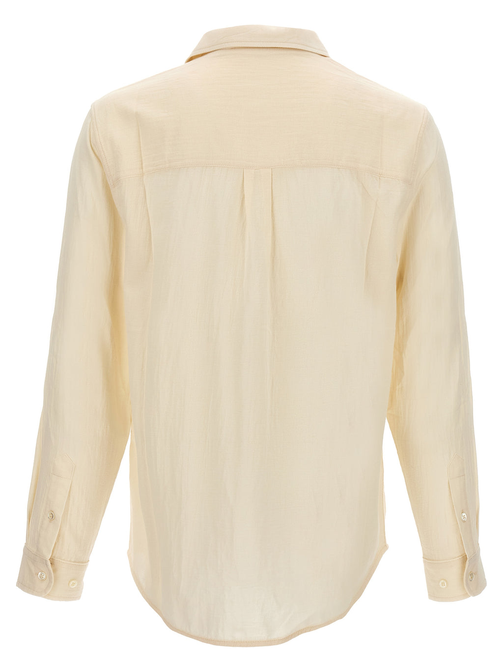 Séfr White Cotton Shirt