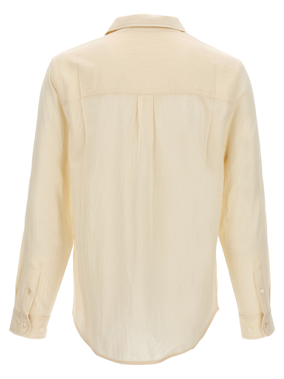 Séfr White Cotton Shirt