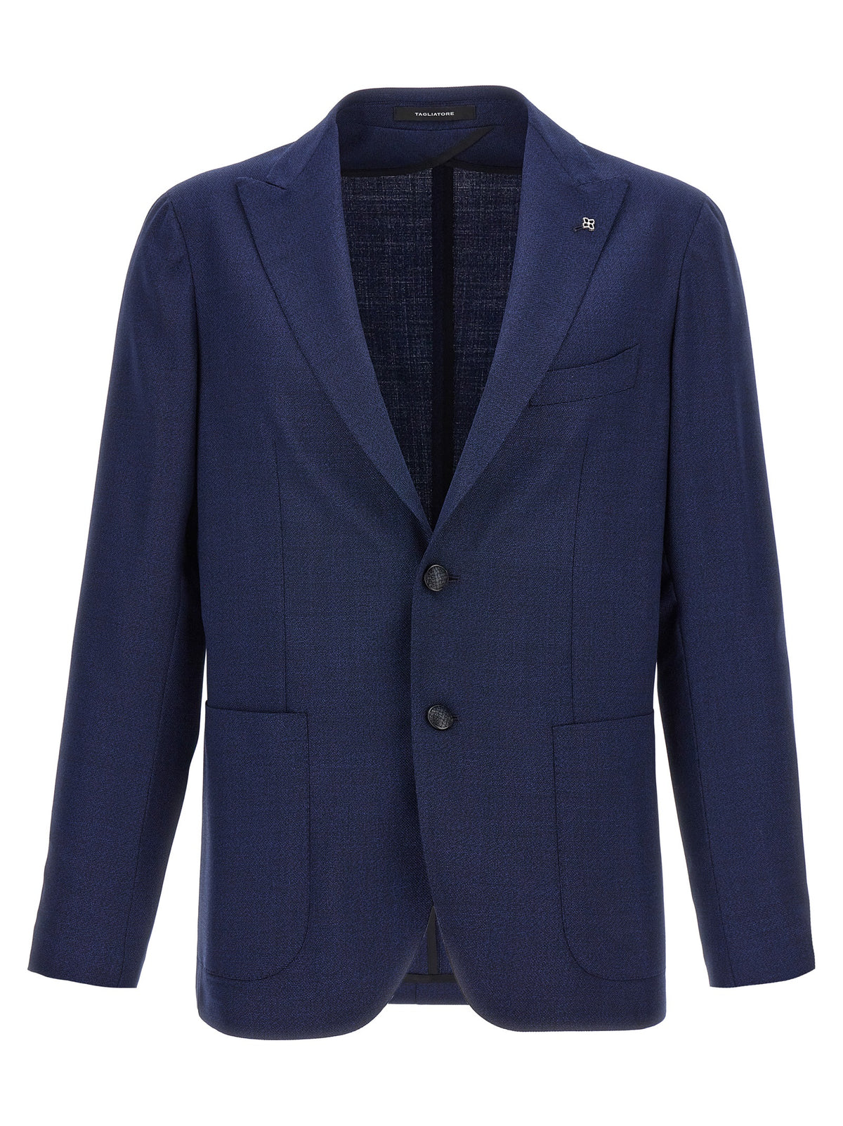 Blue Virgin Wool Blazer