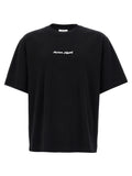 Maison Kitsuné Black Cotton T-Shirt