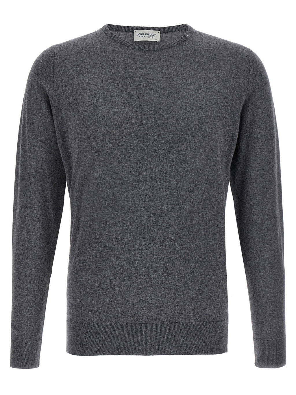 John Smedley Grey Cotton Cardigan