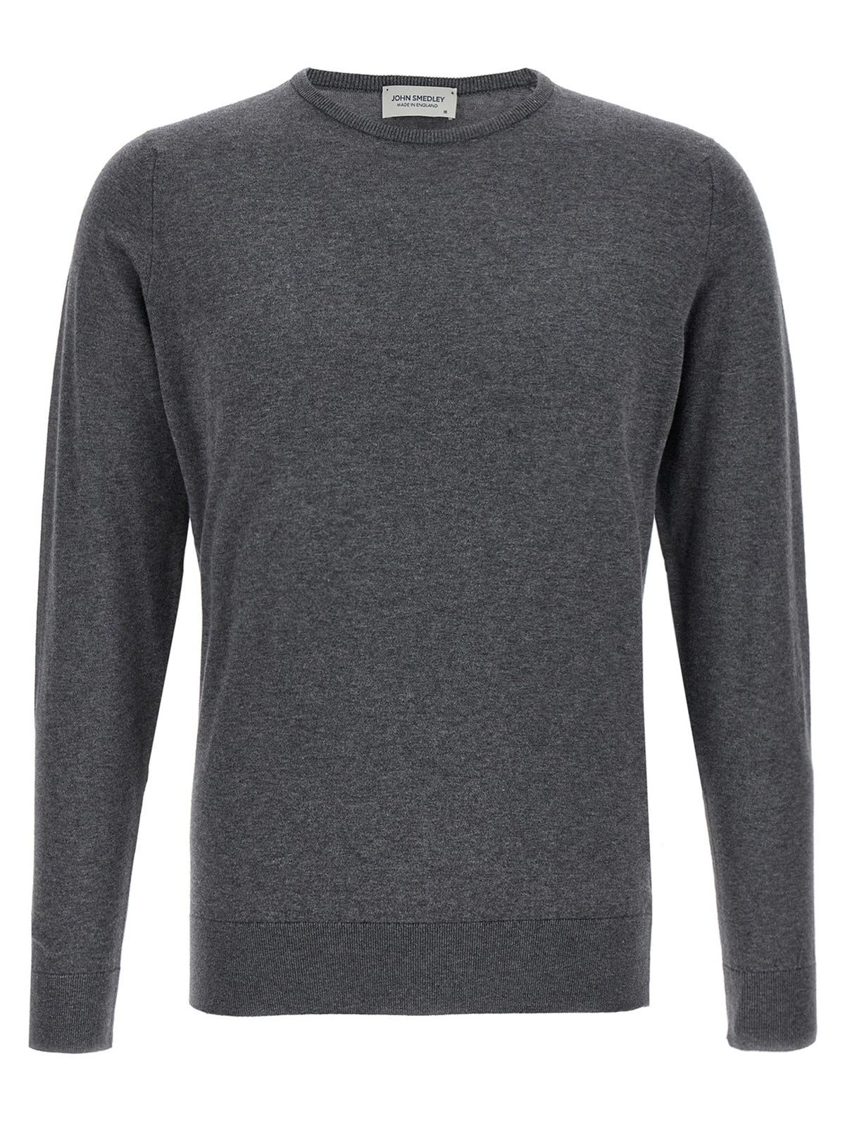 John Smedley Grey Cotton Cardigan