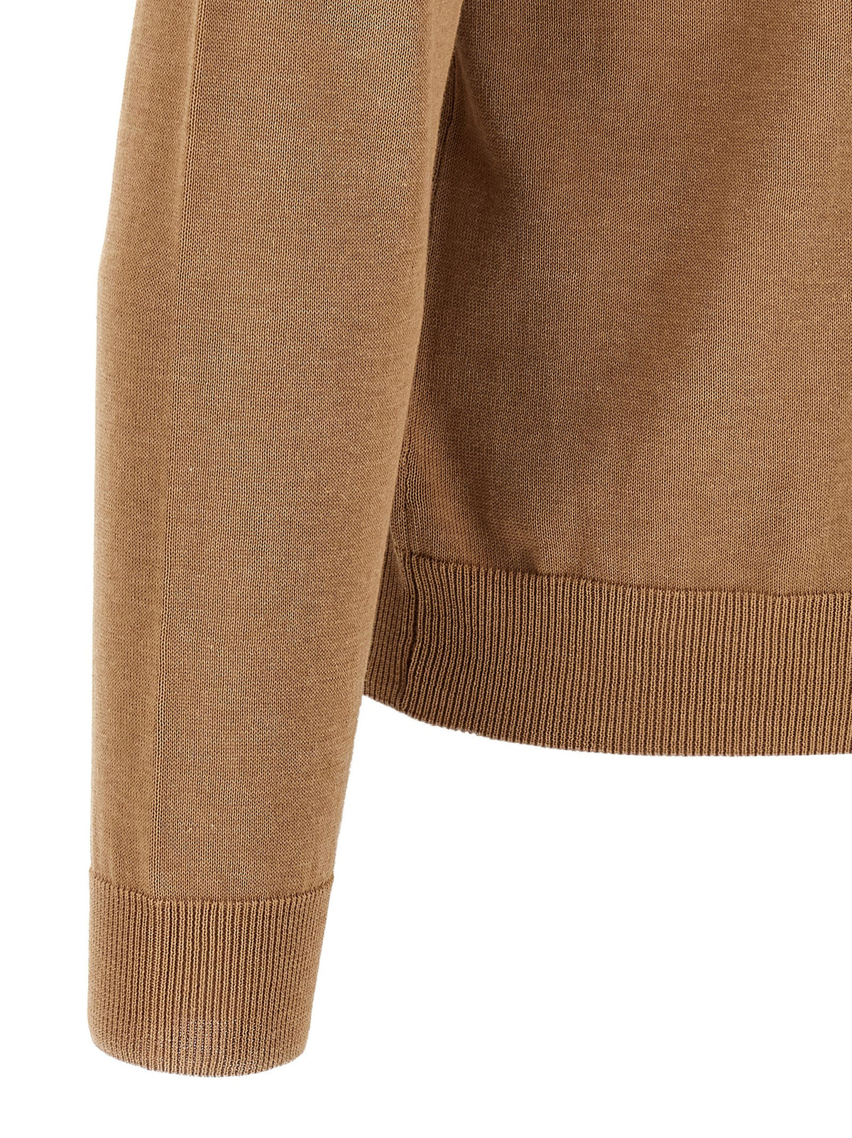 Zanone Beige Cotton Cardigan