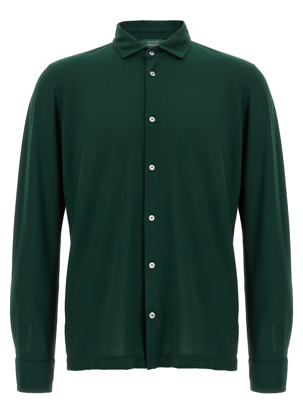 Zanone Bicolor Cotton Shirt