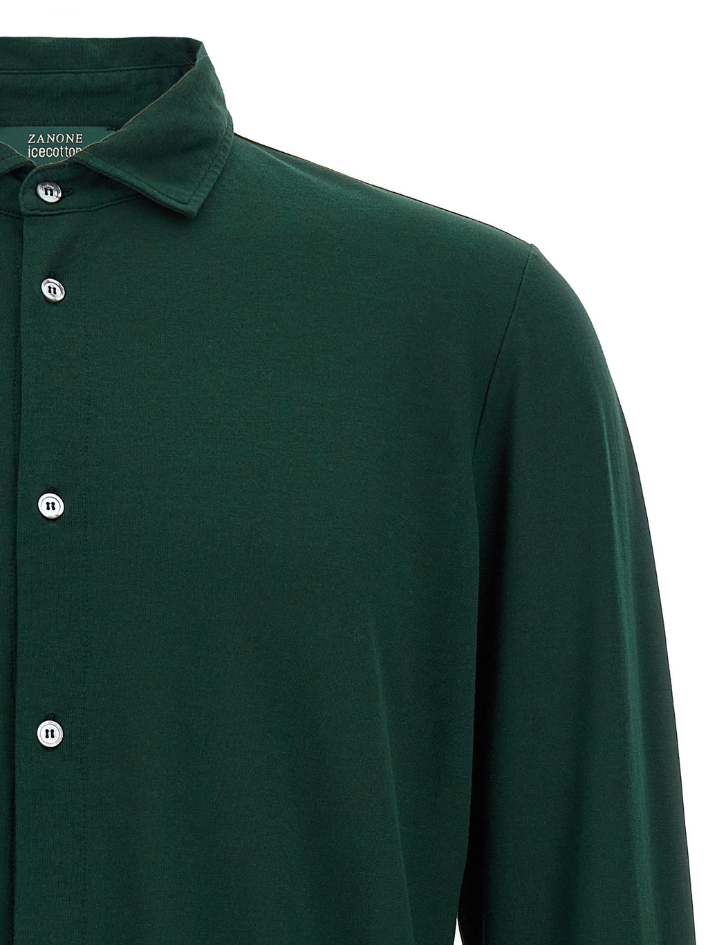 Zanone Bicolor Cotton Shirt