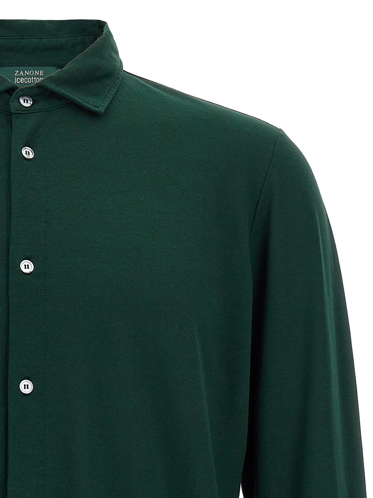 Zanone Bicolor Cotton Shirt