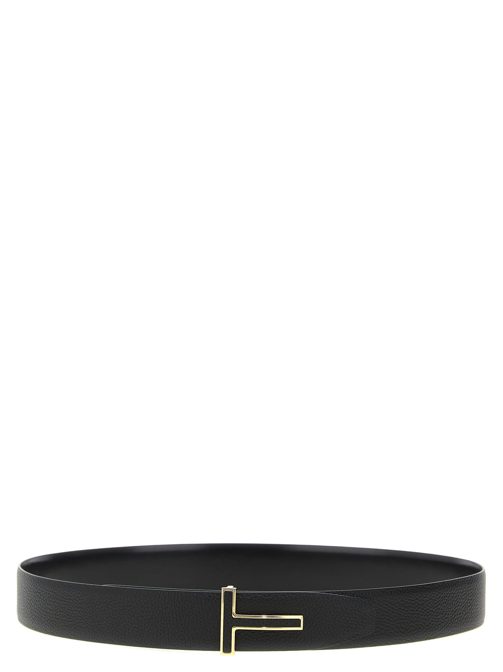Tom Ford Black Calfskin Belt