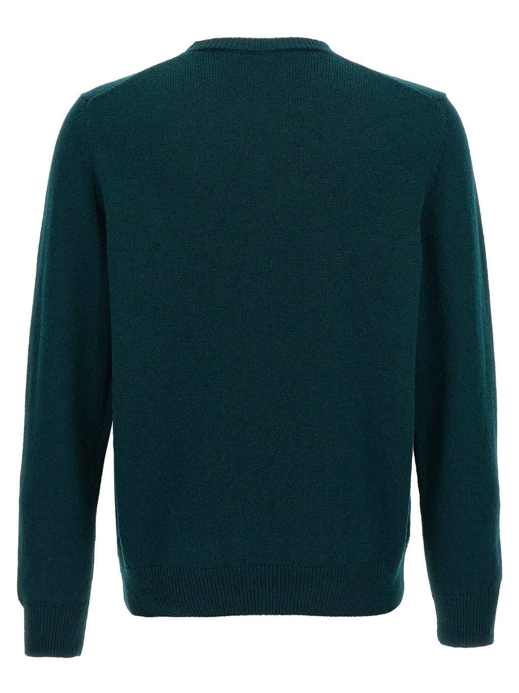 Bicolor Virgin Wool Cardigan