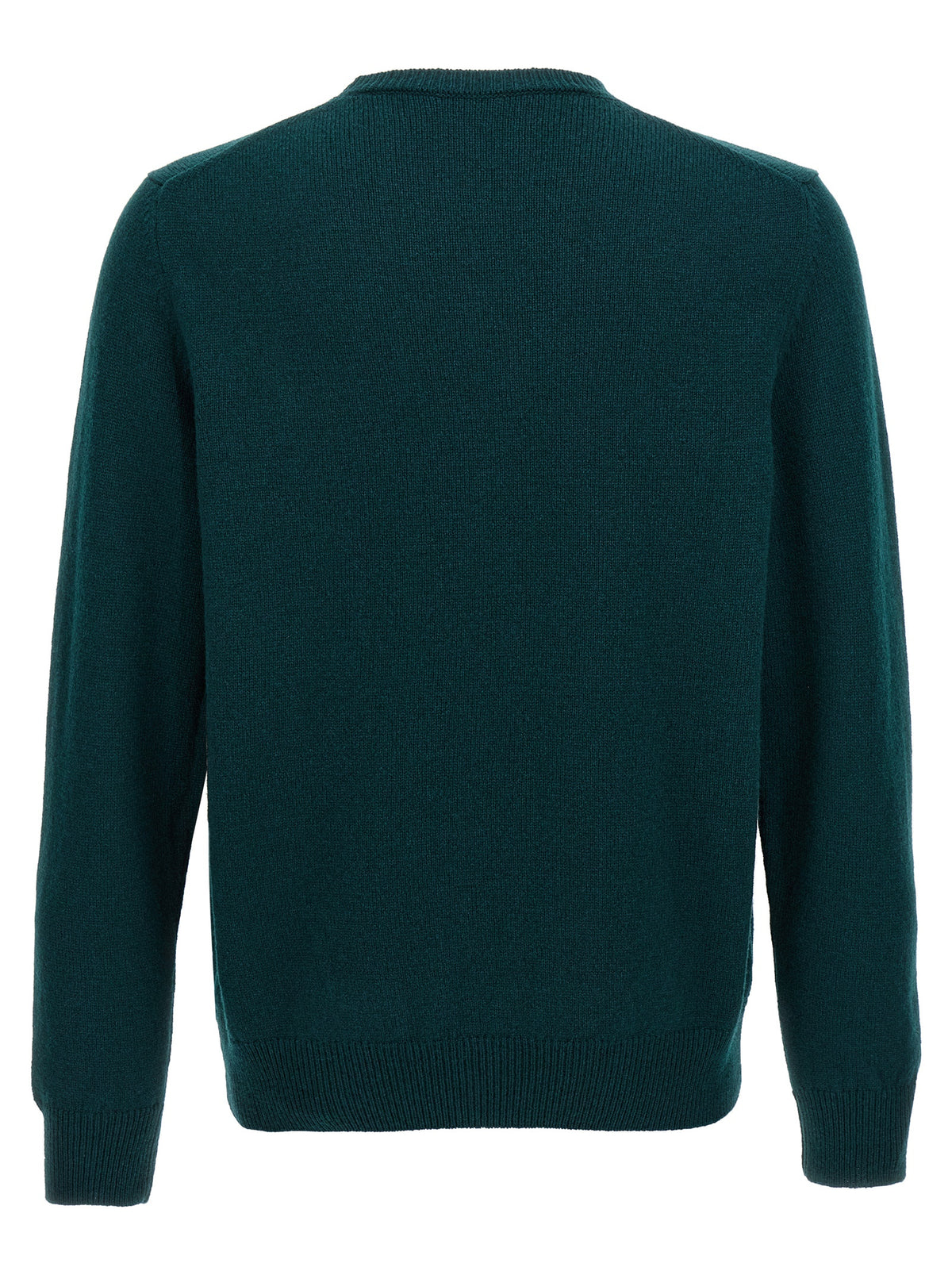 Bicolor Virgin Wool Cardigan