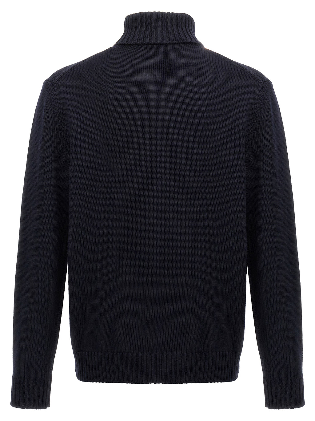 Zanone Blue Virgin Wool Cardigan