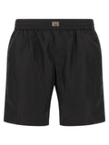 Black Polyamide Swim Shorts