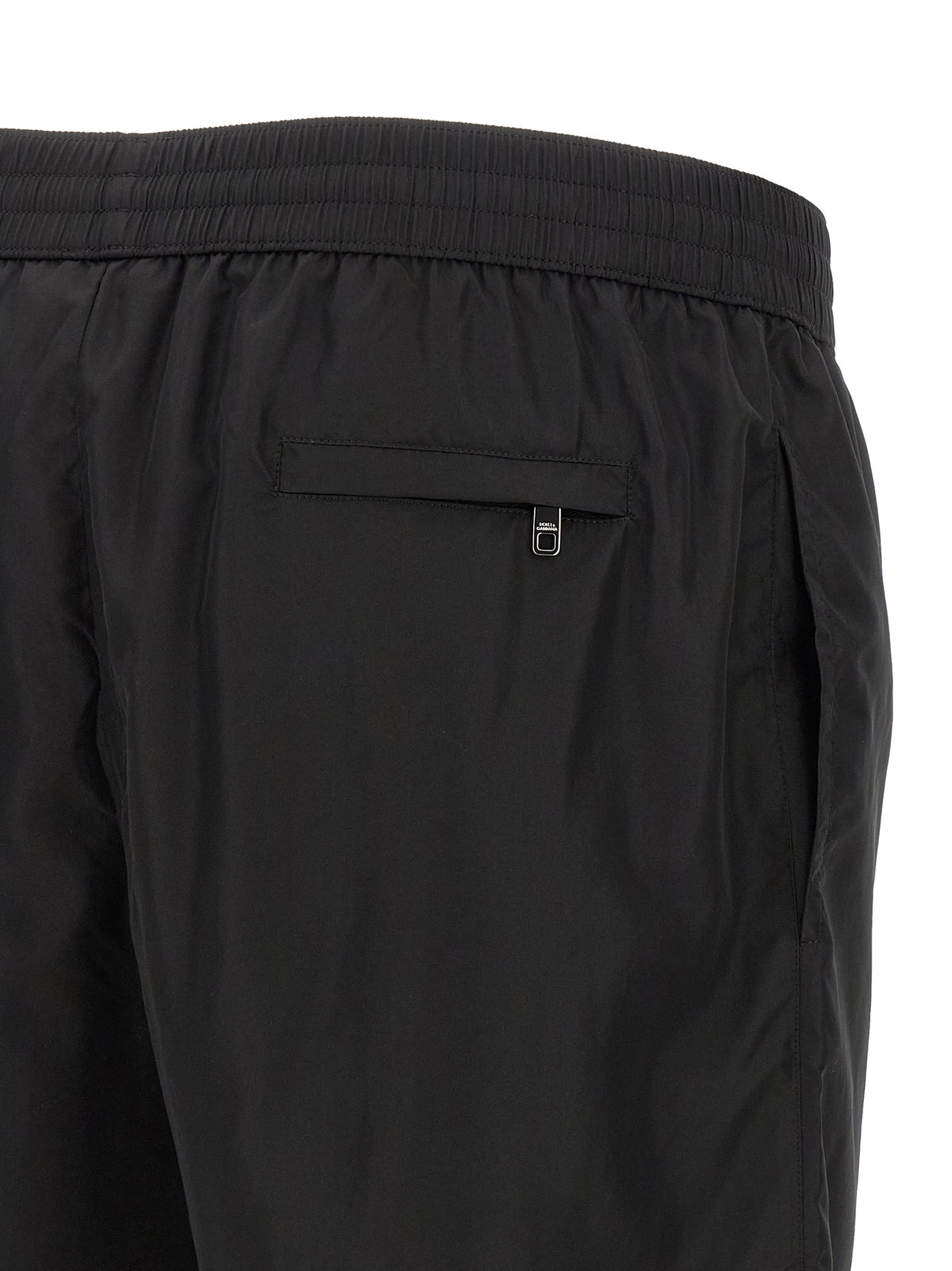 Black Polyamide Swim Shorts
