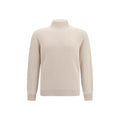 Beige Cashmere Turtleneck