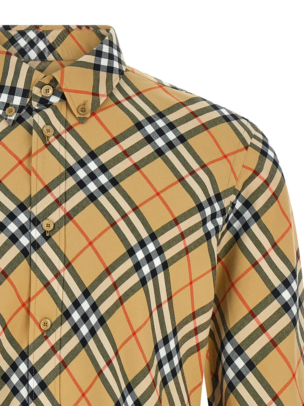 Burberry Beige Cotton Shirt